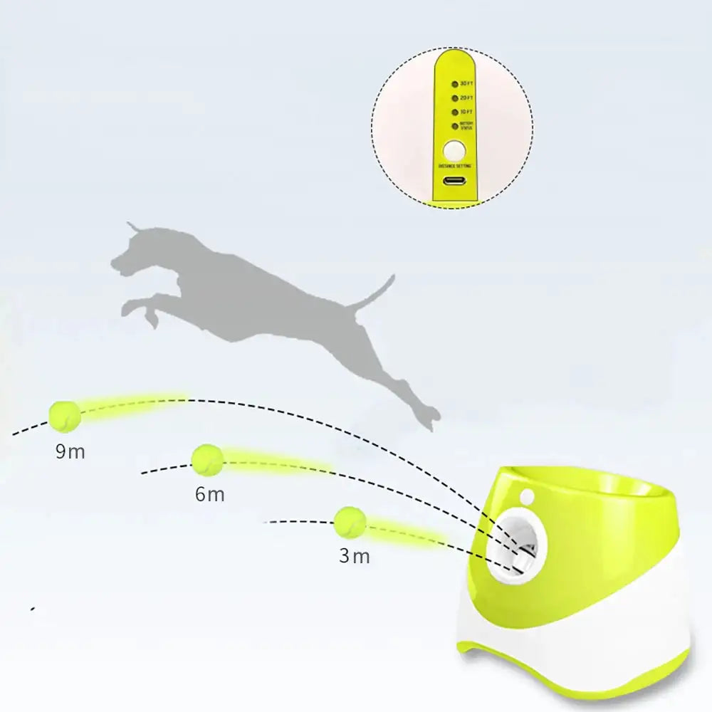 Automatic Dog Tennis Ball Launcher